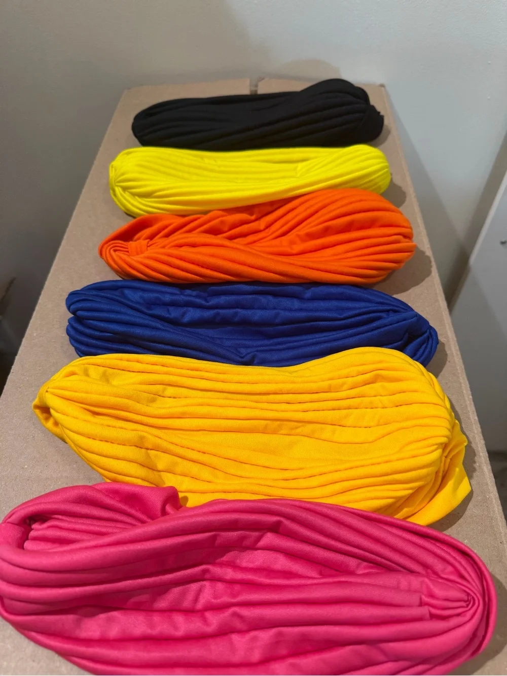 Full Coverage Various Color Head Wraps - Soft Stretchy Women’s Hair Wrap